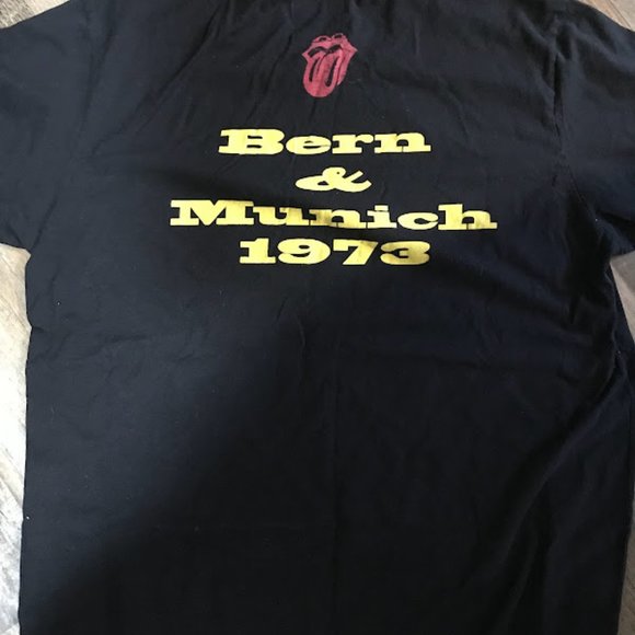 Riff Stars The Rolling Stones Bern & Munich 1973 L Large - Picture 4 of 4